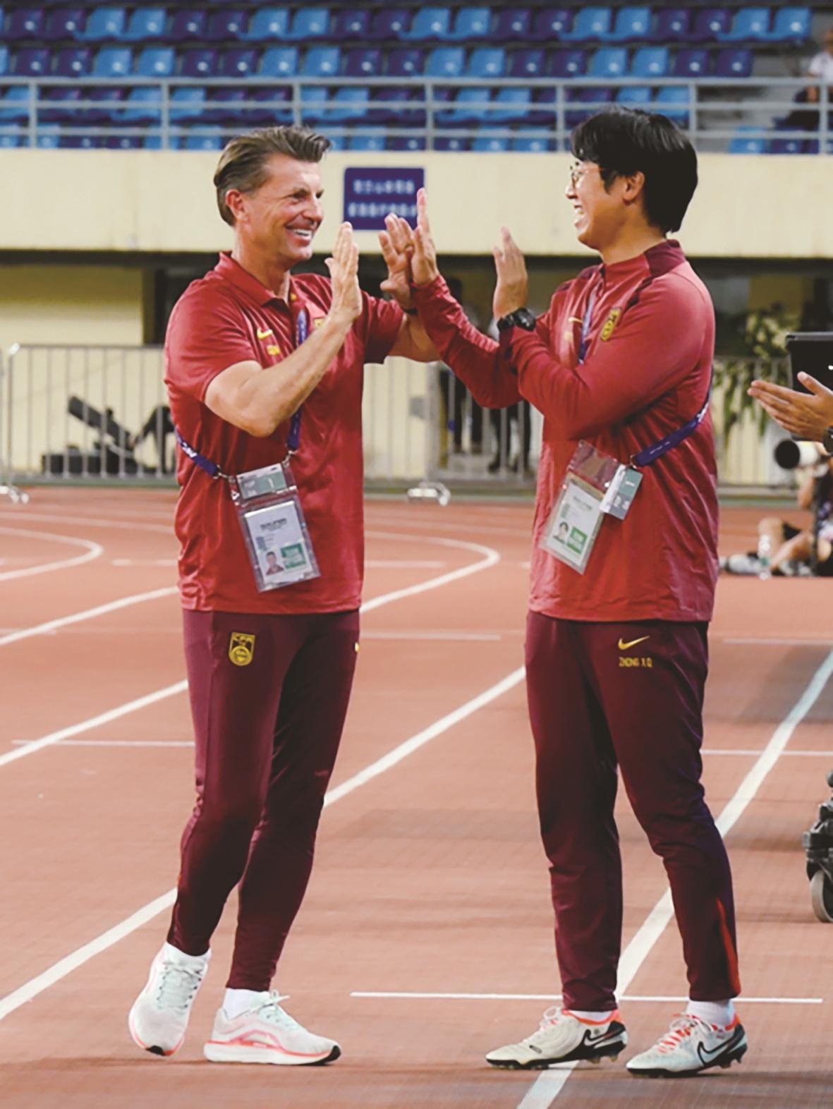 tenan, 比赛的感受, 贝尔难掩骄